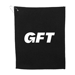 MICROFIBER WAFFLE GOLF TOWEL